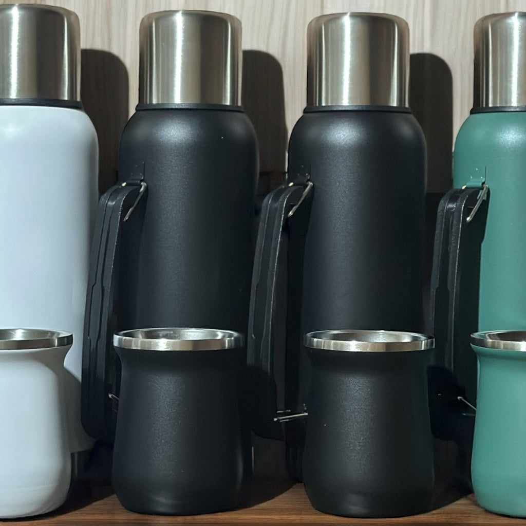 Mate + Termo Inox en Combo