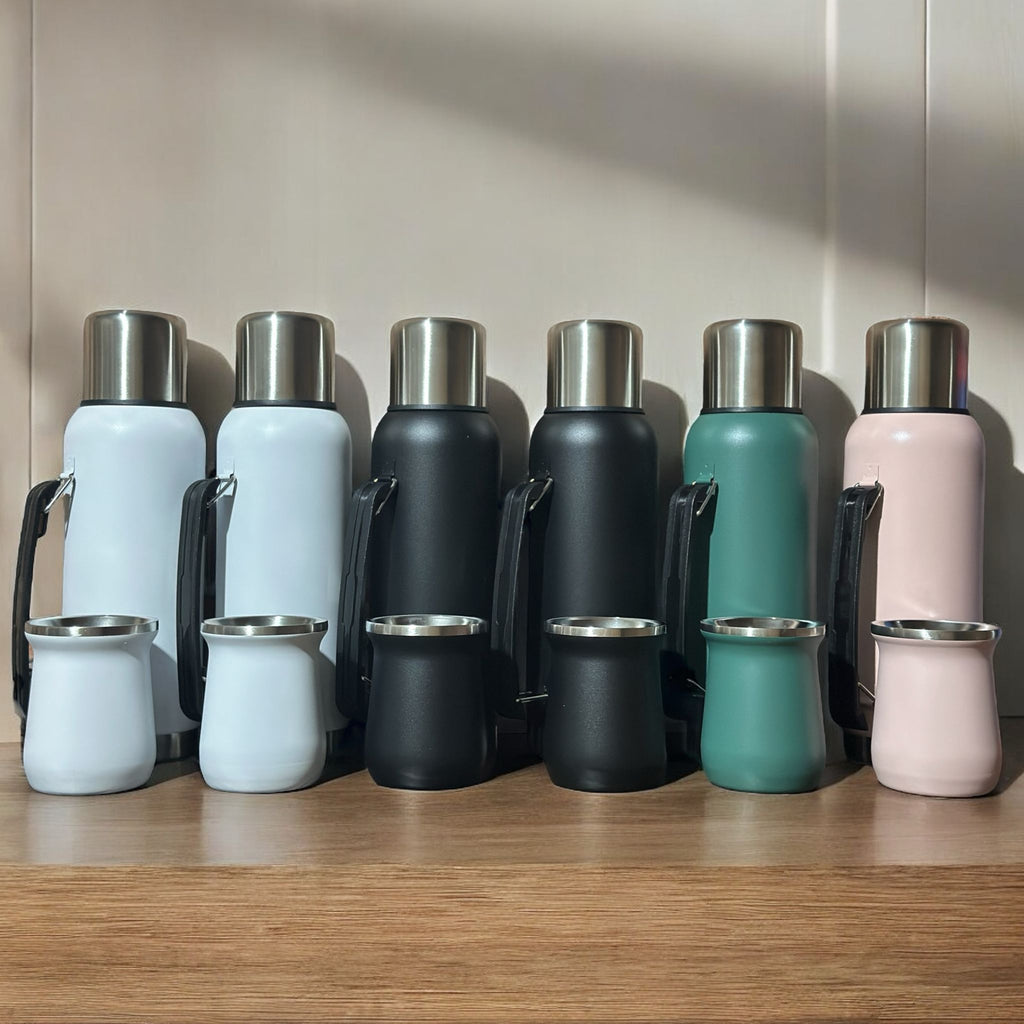 Mate + Termo Inox en Combo